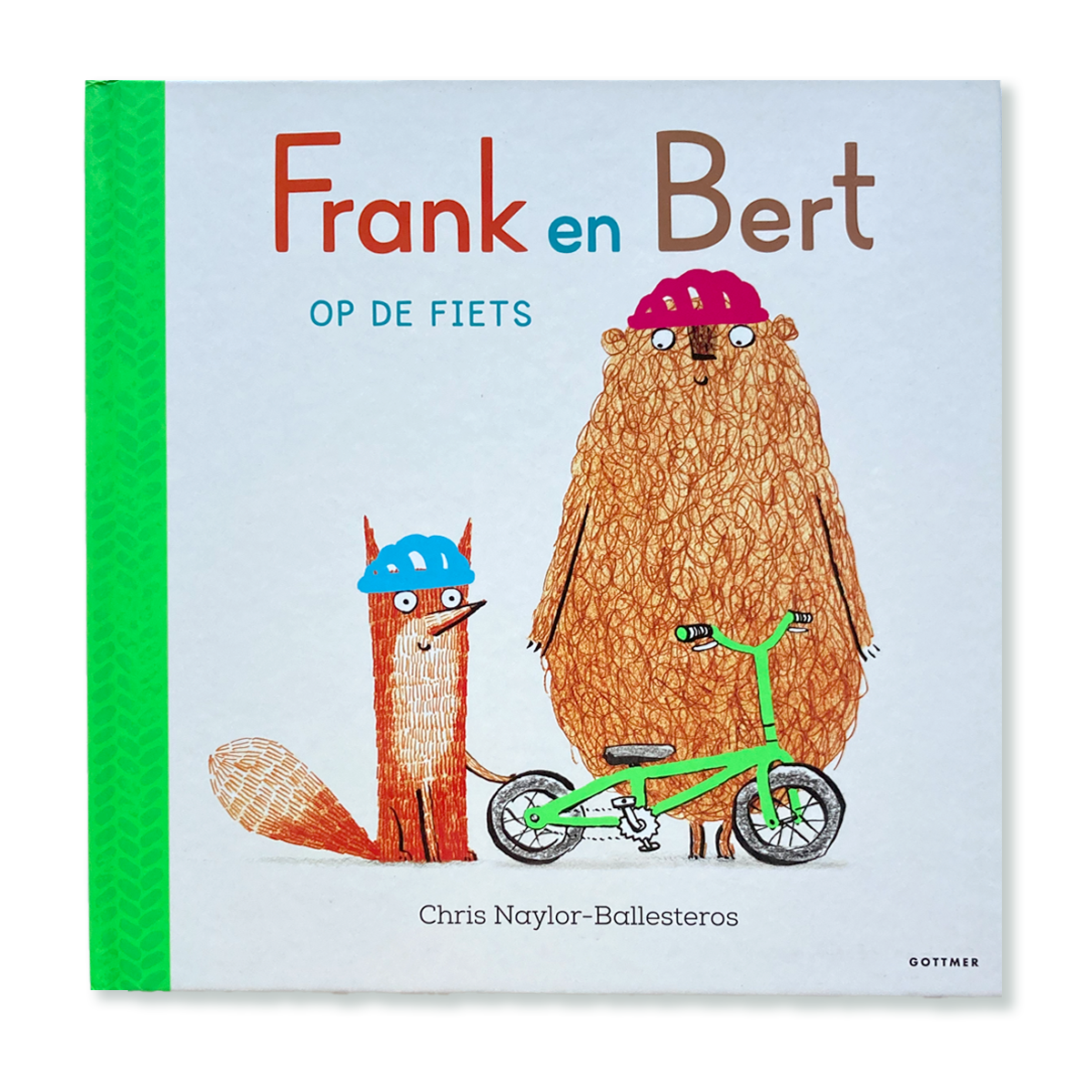 Frank en Bert op de fiets